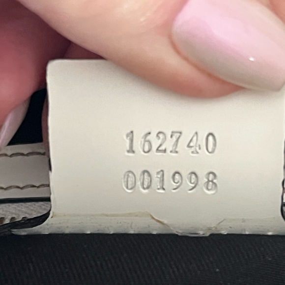 Vintage Gucci Britt Off White Hobo Shoulder Handbag Oversized GG 162740 - Picture 10 of 11